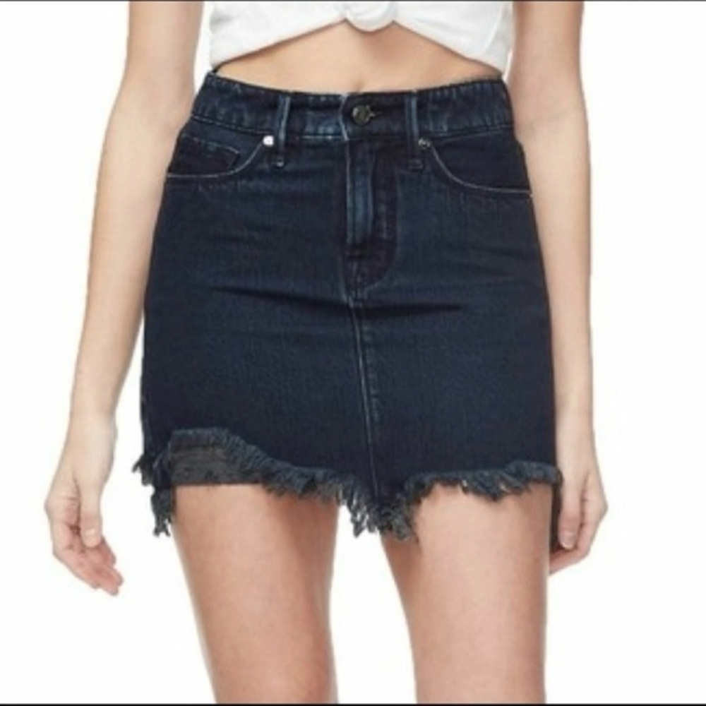 NWT ✨ Good American Denim Skirt